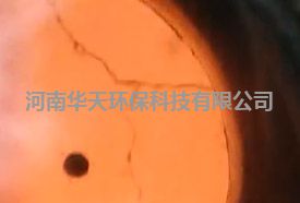 气化炉内燃烧状况